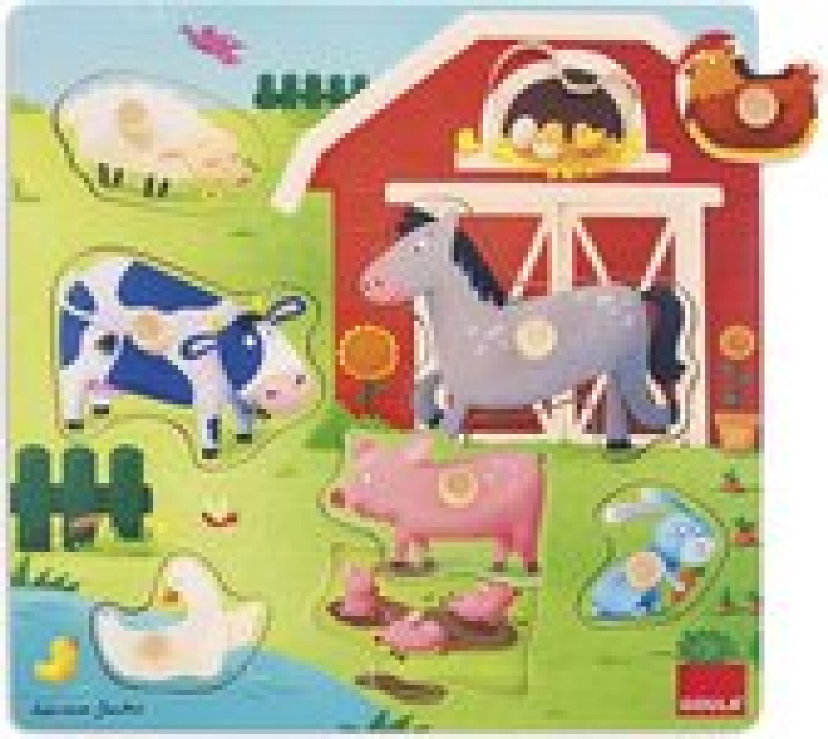 Goula Moeders & Babys Boerderij Puzzel