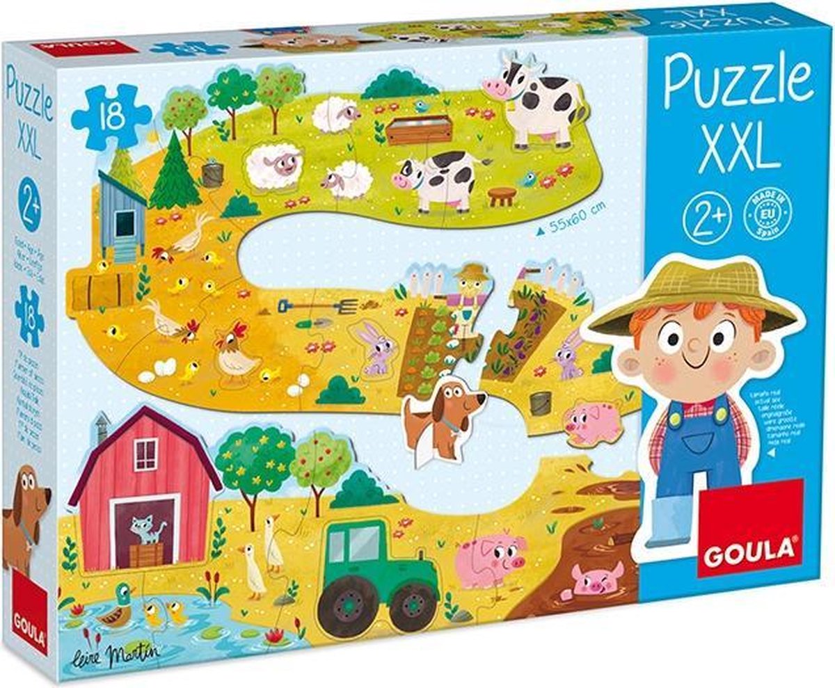 Puzzel XXL Boerderijdieren