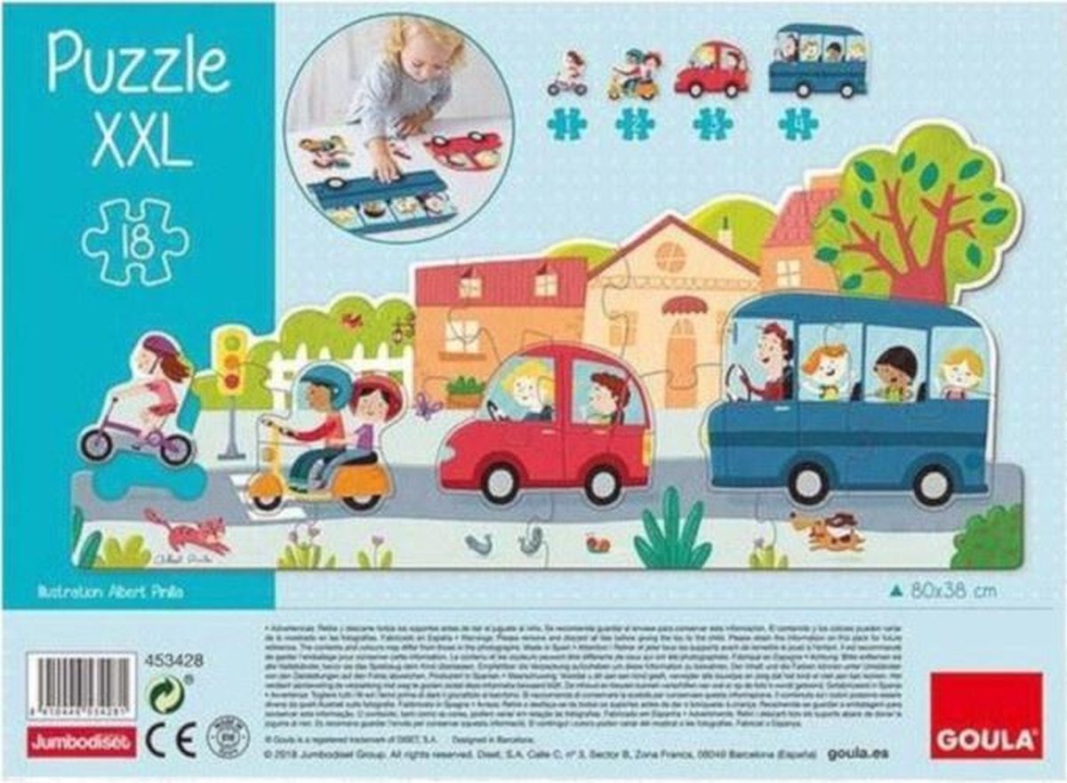 Puzzle XXL Vehiculos