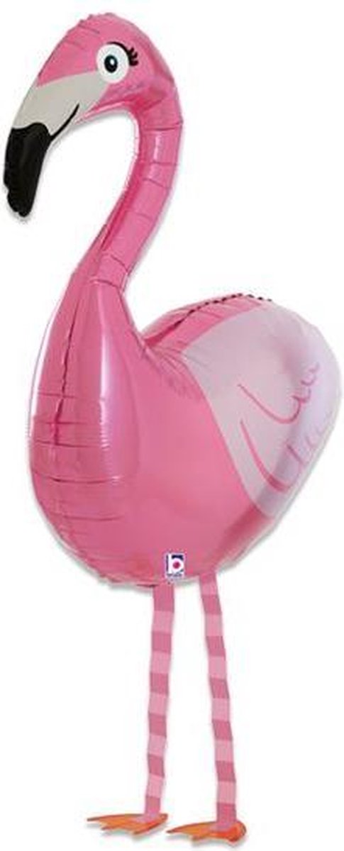 Folieballon friends flamingo (99cm)