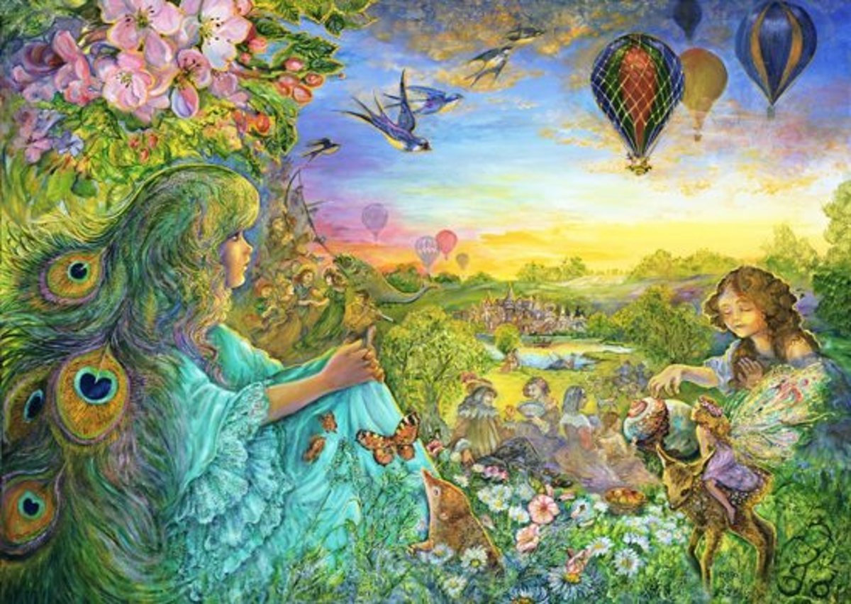 Daydreaming - Josephine Wall