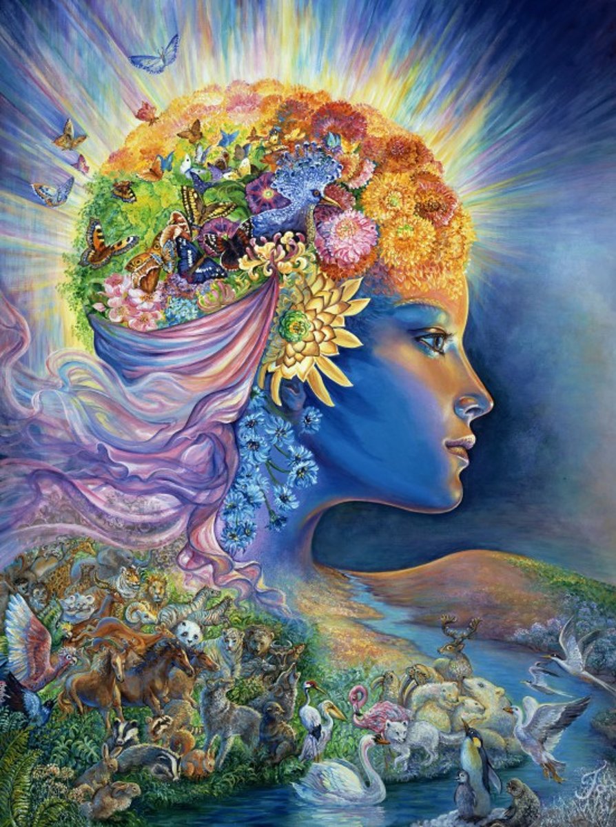 Josephine Wall - The Presence of Gaia