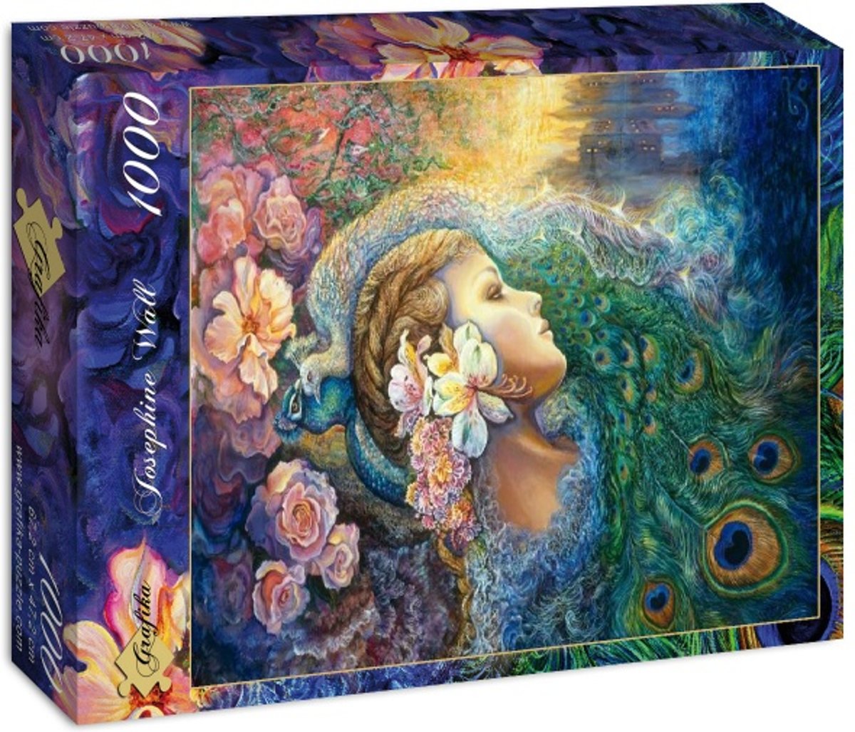 Josephine Wall legpuzzel Peacock Daze 1000 stukjes