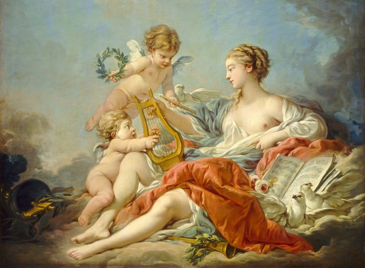 Legpuzzel - 2000 stukjes - François Boucher: Allegory of Music, 1764 - Grafika