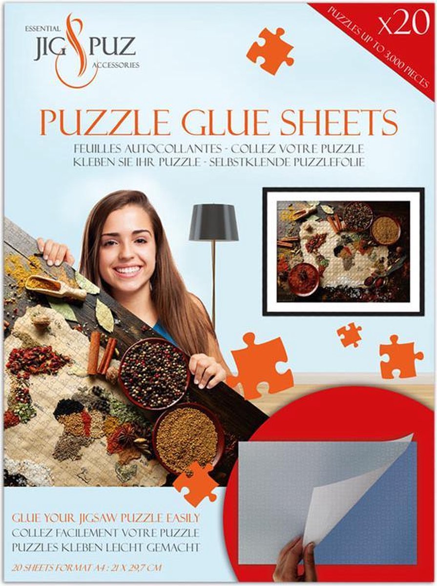 Puzzle Glue Sheets for 3000 Pieces