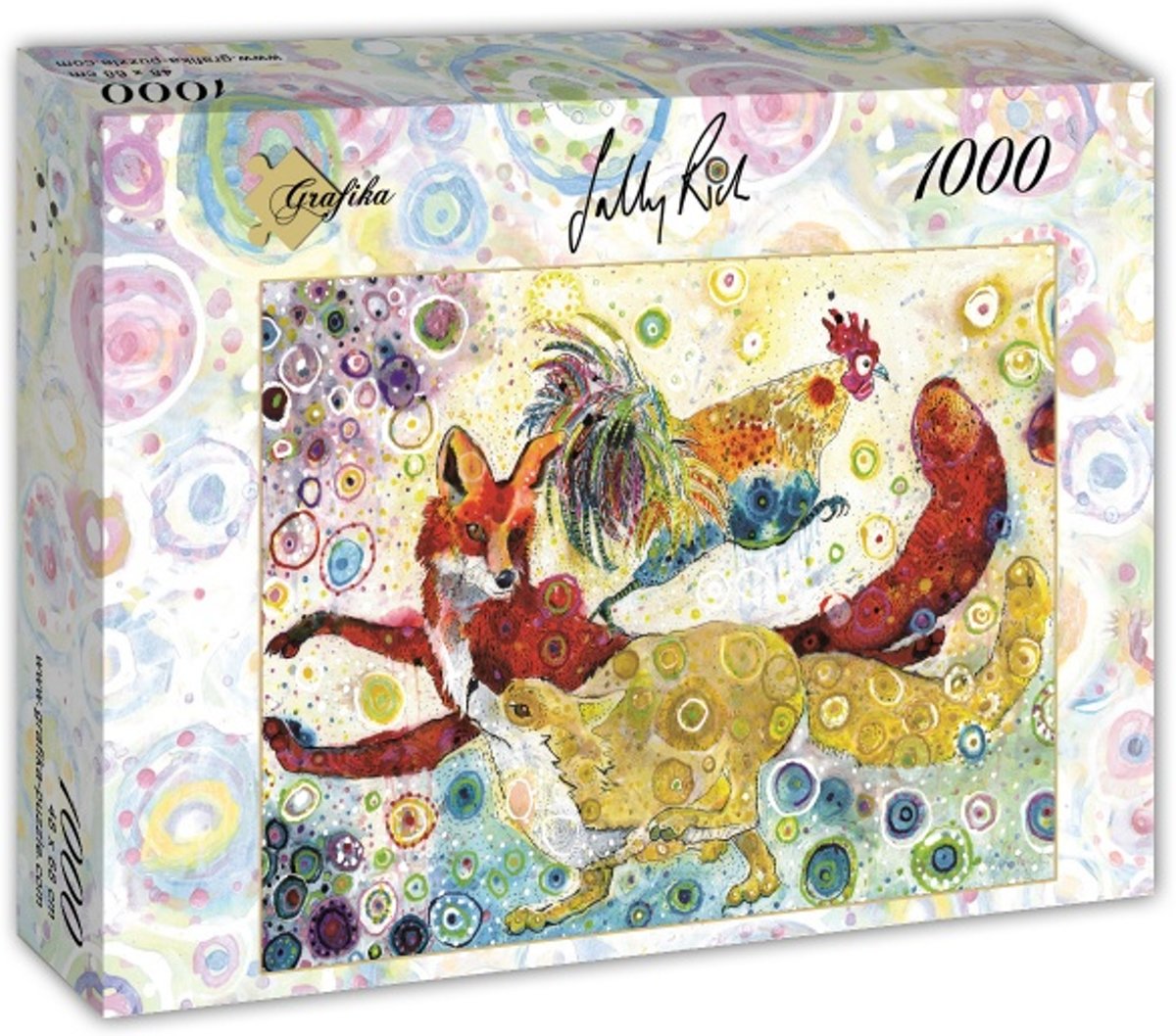 Sally Rich legpuzzel Leaping Fox 1000 stukjes