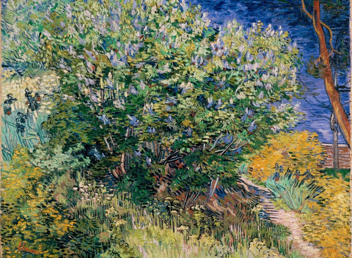 Vincent Van Gogh - Lilacs, 1889- Puzzel 2000 stukjes