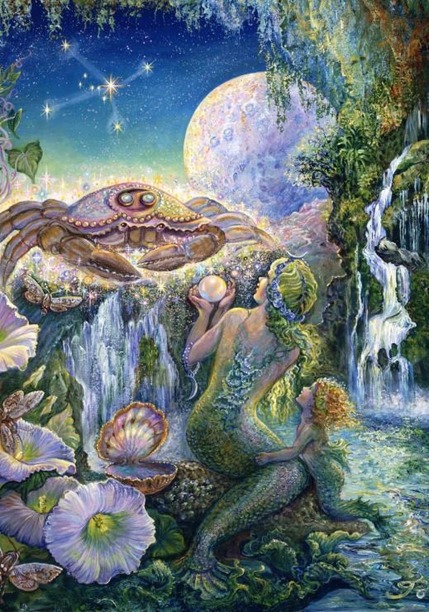 kreeft, Grafika puzzel 1000 stujes, Josephine Wall