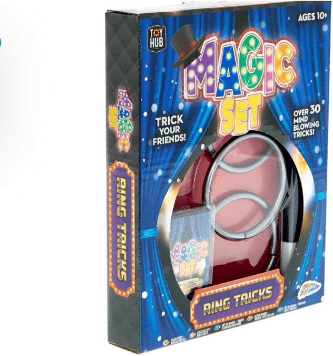 grafix magic set goochelen ring tricks meer dan 30 mindblowing tricks vanaf 10 jaar