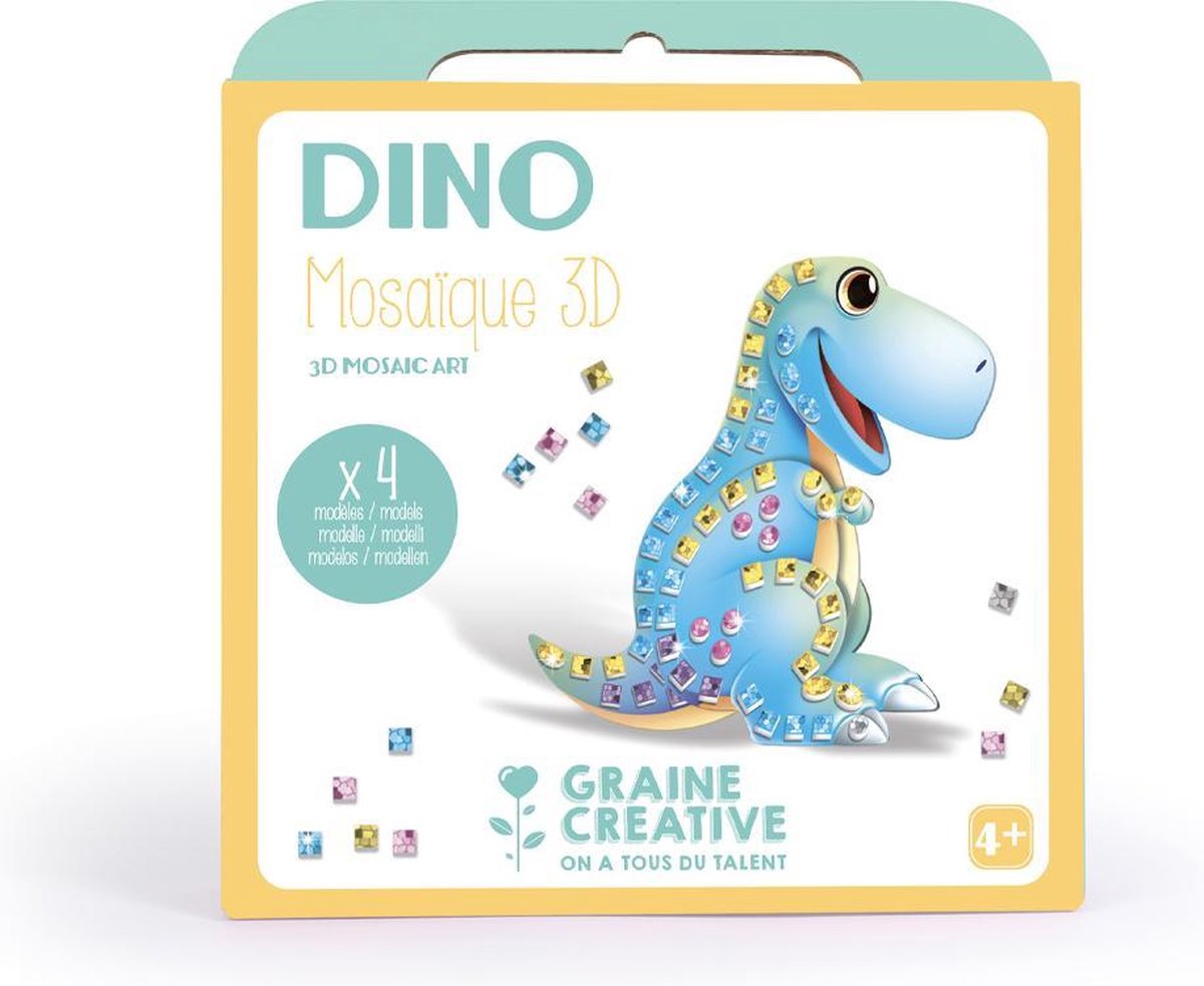 GRAINE CREATIVE - Kit Mozaïek Art - Dino