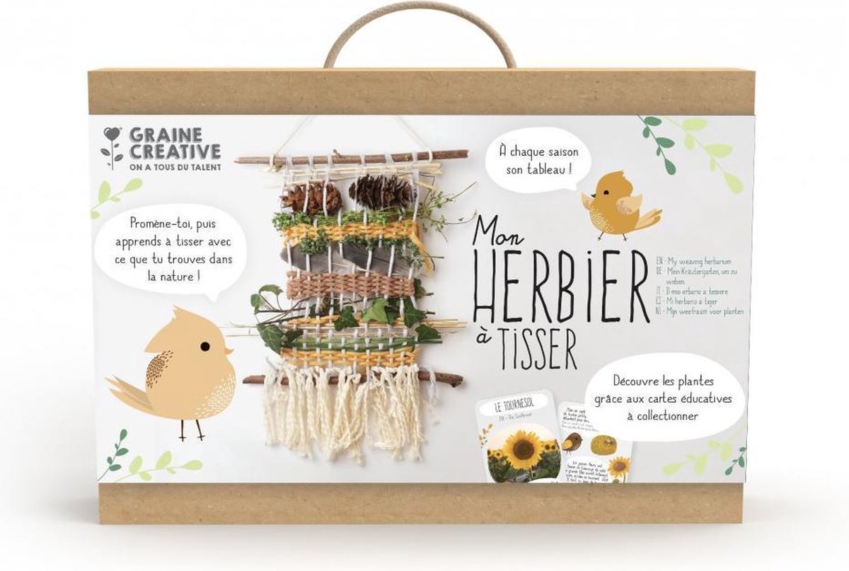 Graine Créative - Weefkit - My herbarium