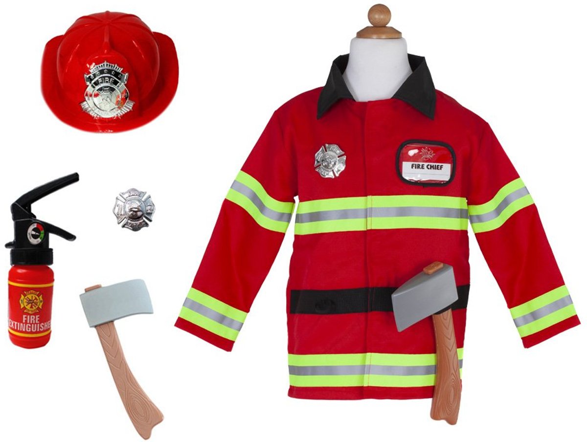 Great Pretenders Fireman with accessories / 5-6 years