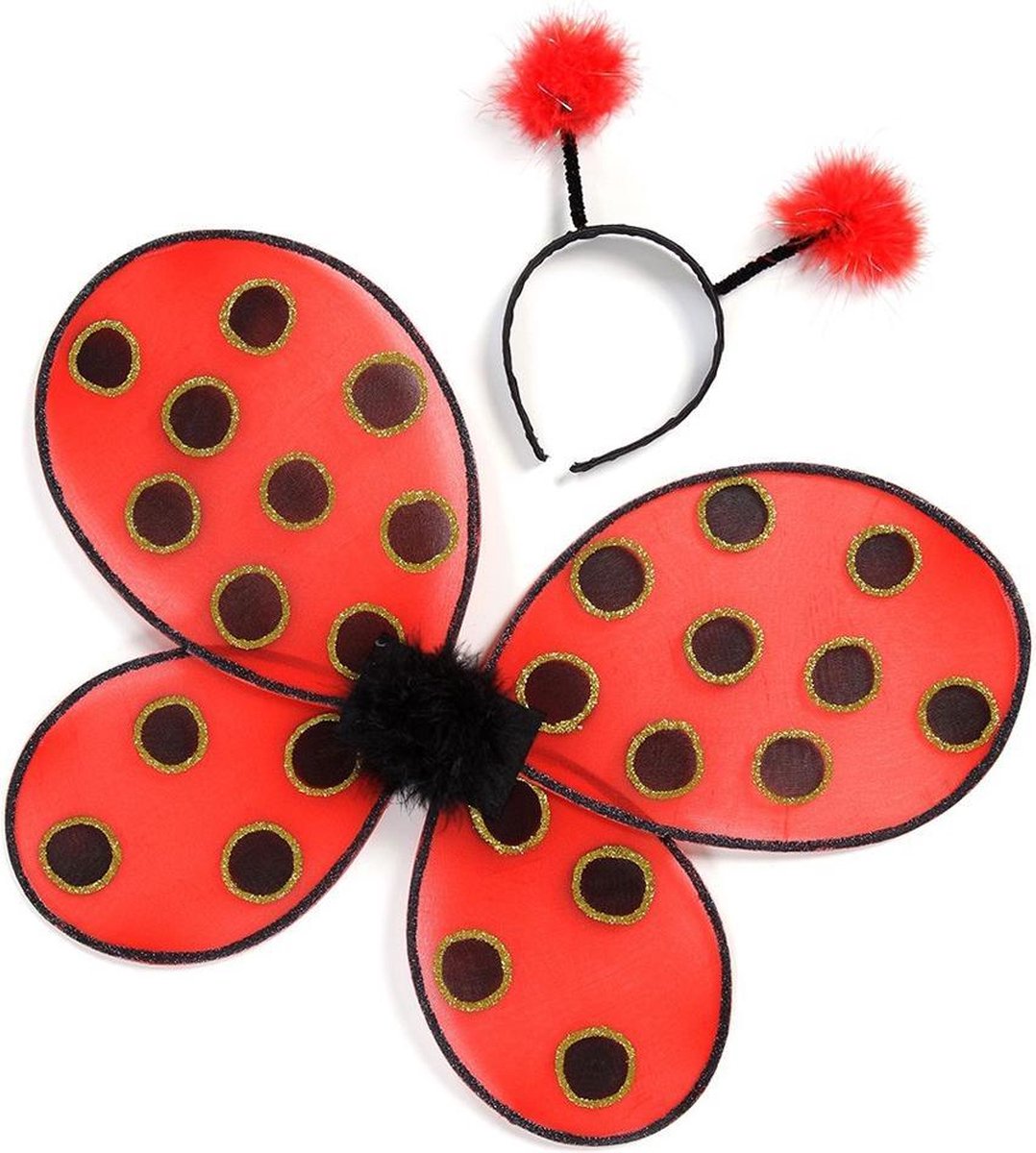 Great Pretenders Ladybug Wings/Headband