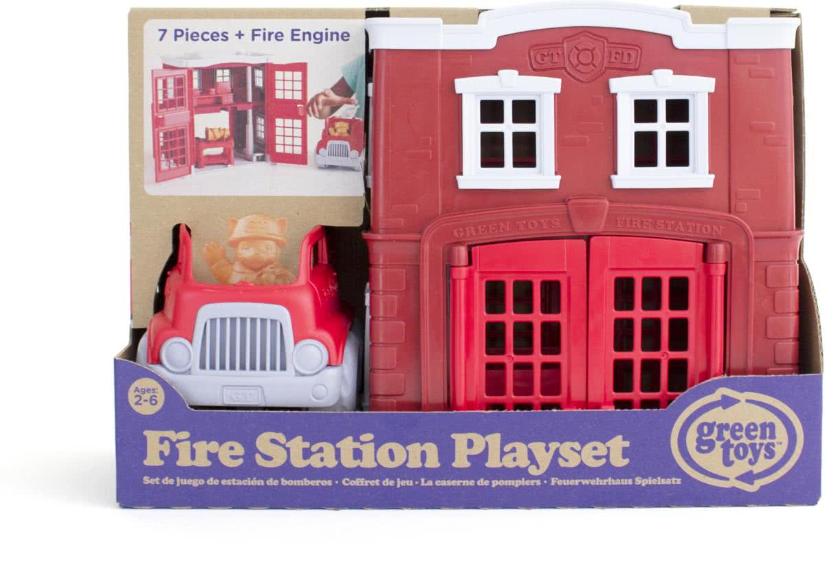 Green Toys Fire Station Playset