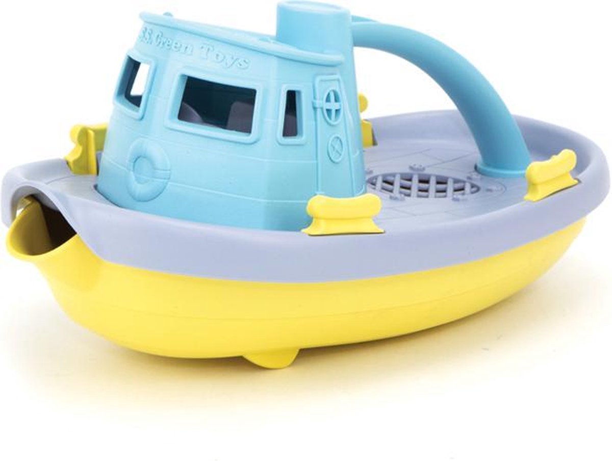 Green Toys Tugboat - BLUE TOP