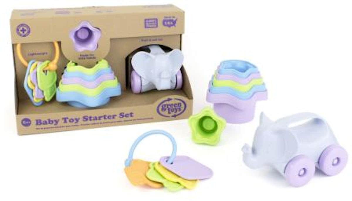 Green toy baby starterset