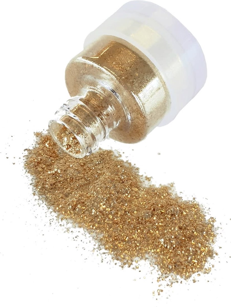 Grimas Shimmer Flakes - Goud 702 - 9 gram