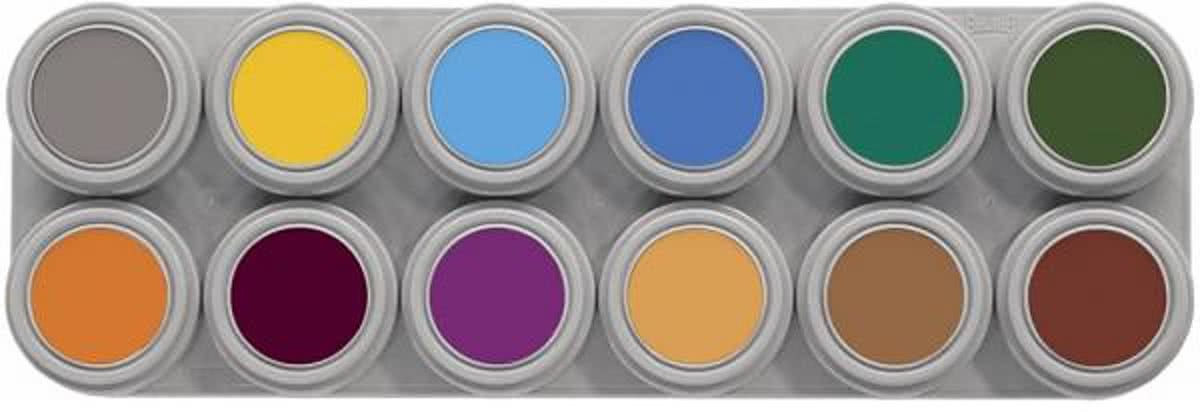 Grimas Water Make-Up Palette 12B