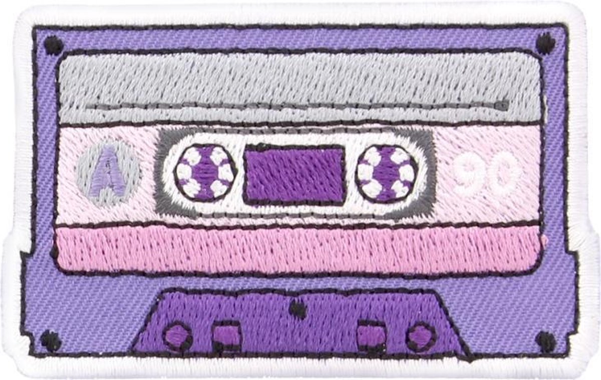 Grindstore Patch Cassette Tape Multicolours