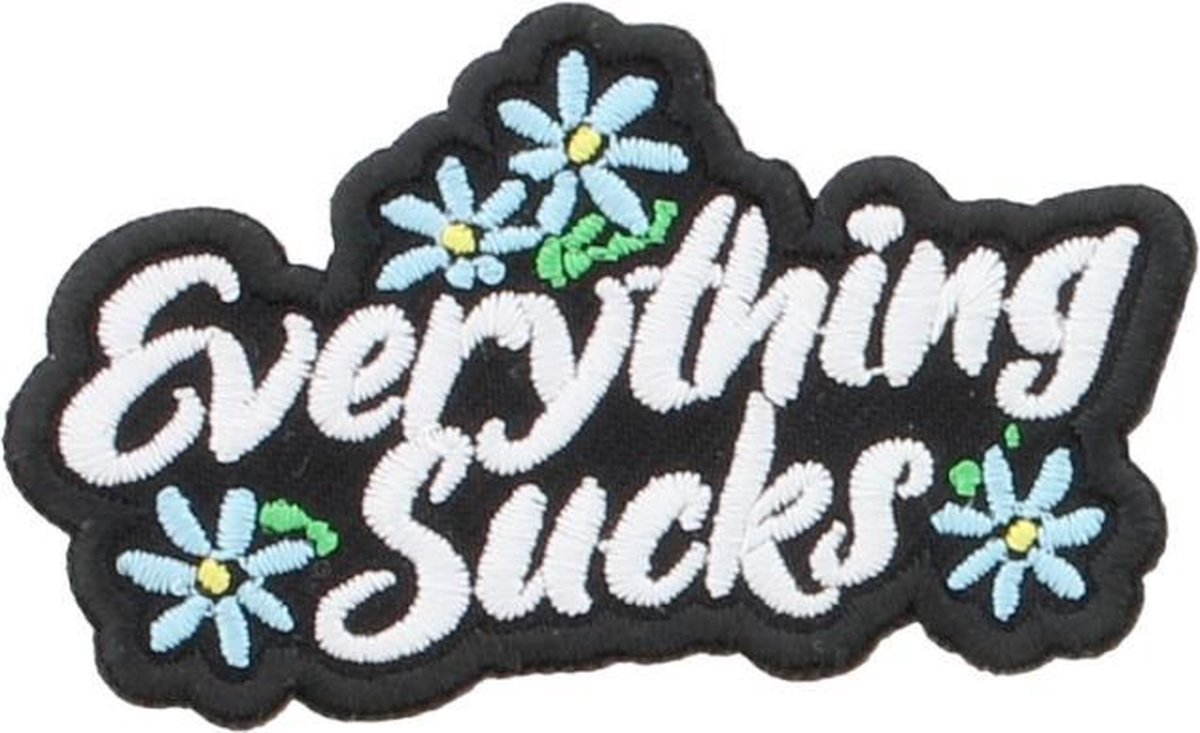 Grindstore Patch Everything Sucks Zwart