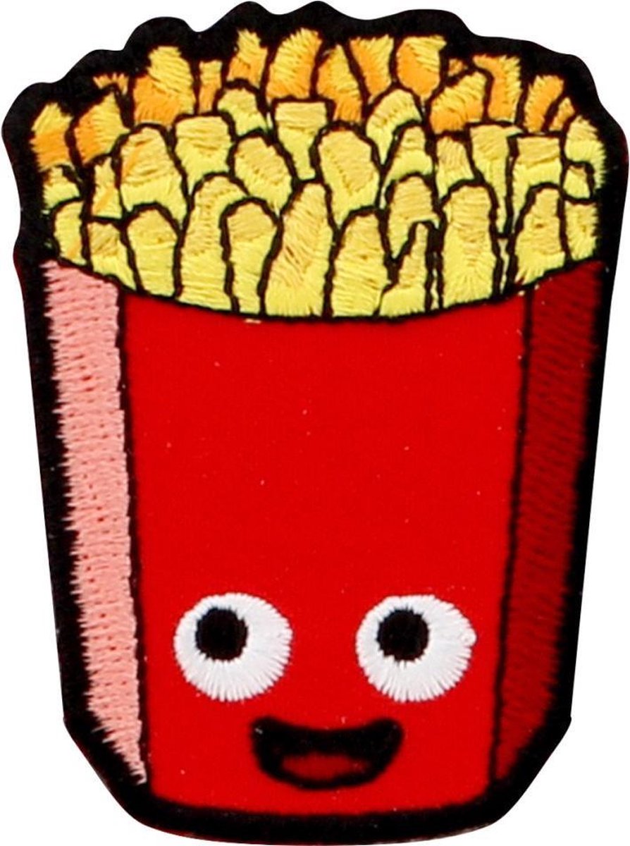 Grindstore Patch Happy Fries Multicolours