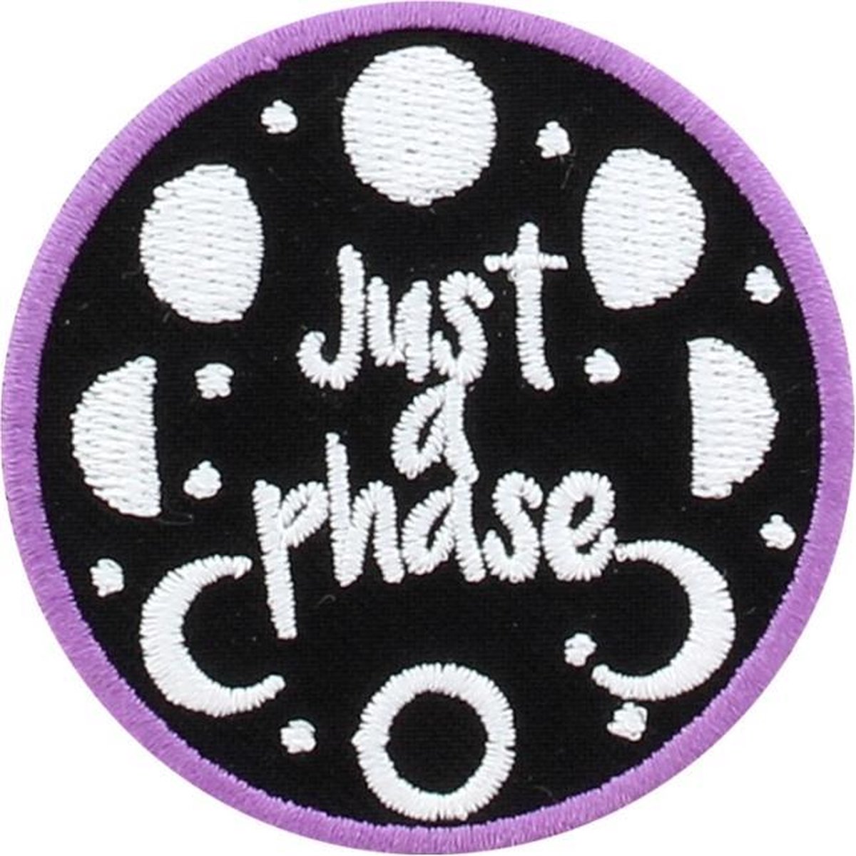 Grindstore Patch Just A Phase Zwart