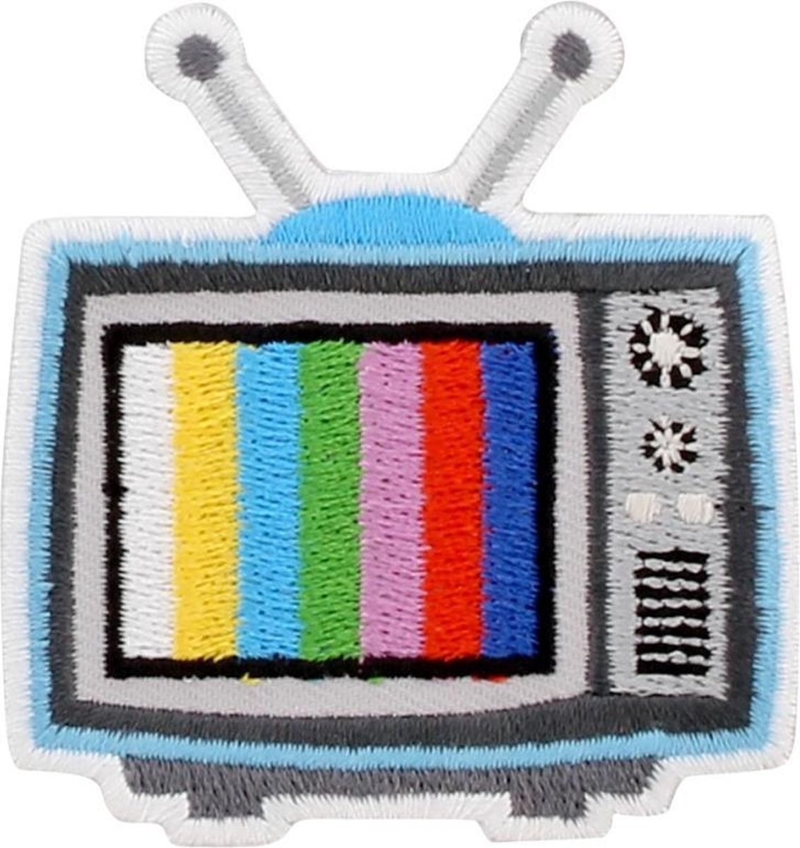 Grindstore Patch TV Test Card Multicolours