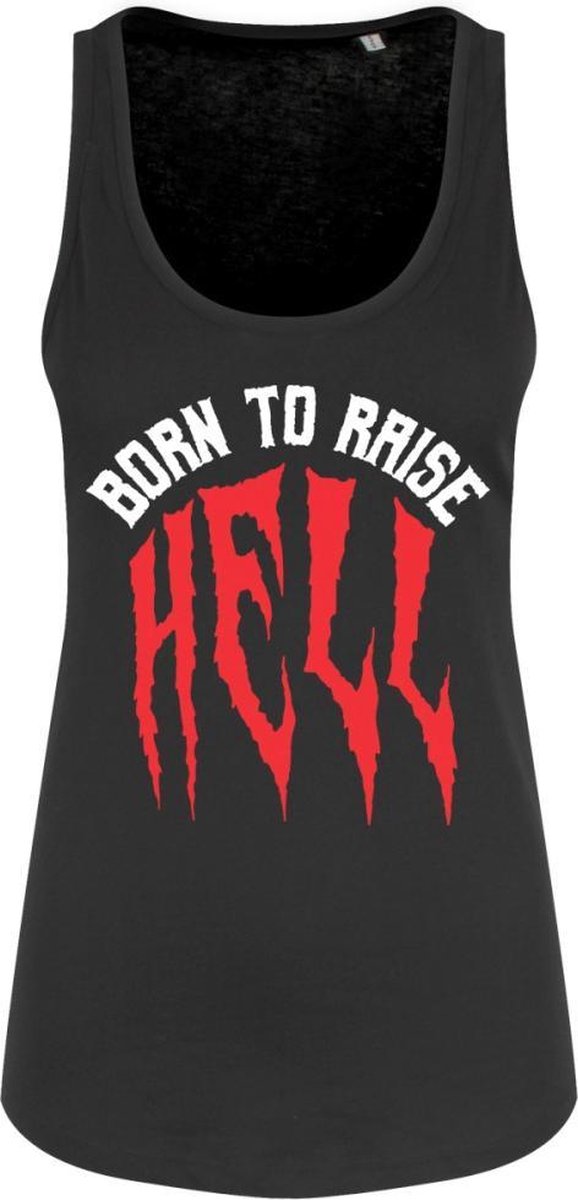 Grindstore Tanktop -L- Born To Raise Hell Zwart