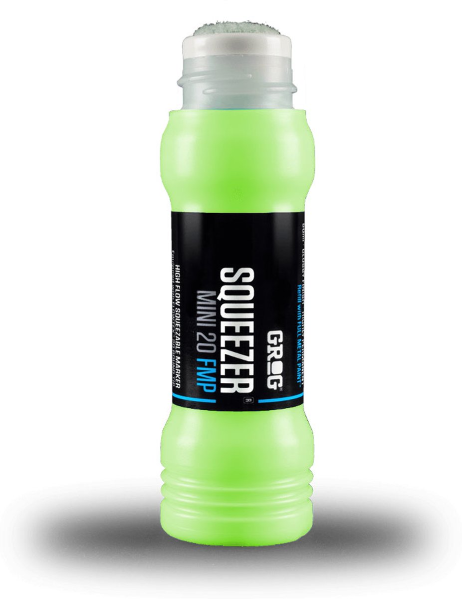 Grog Squeezer Paint Mini - Fel Groene 20mm Squeezer Marker