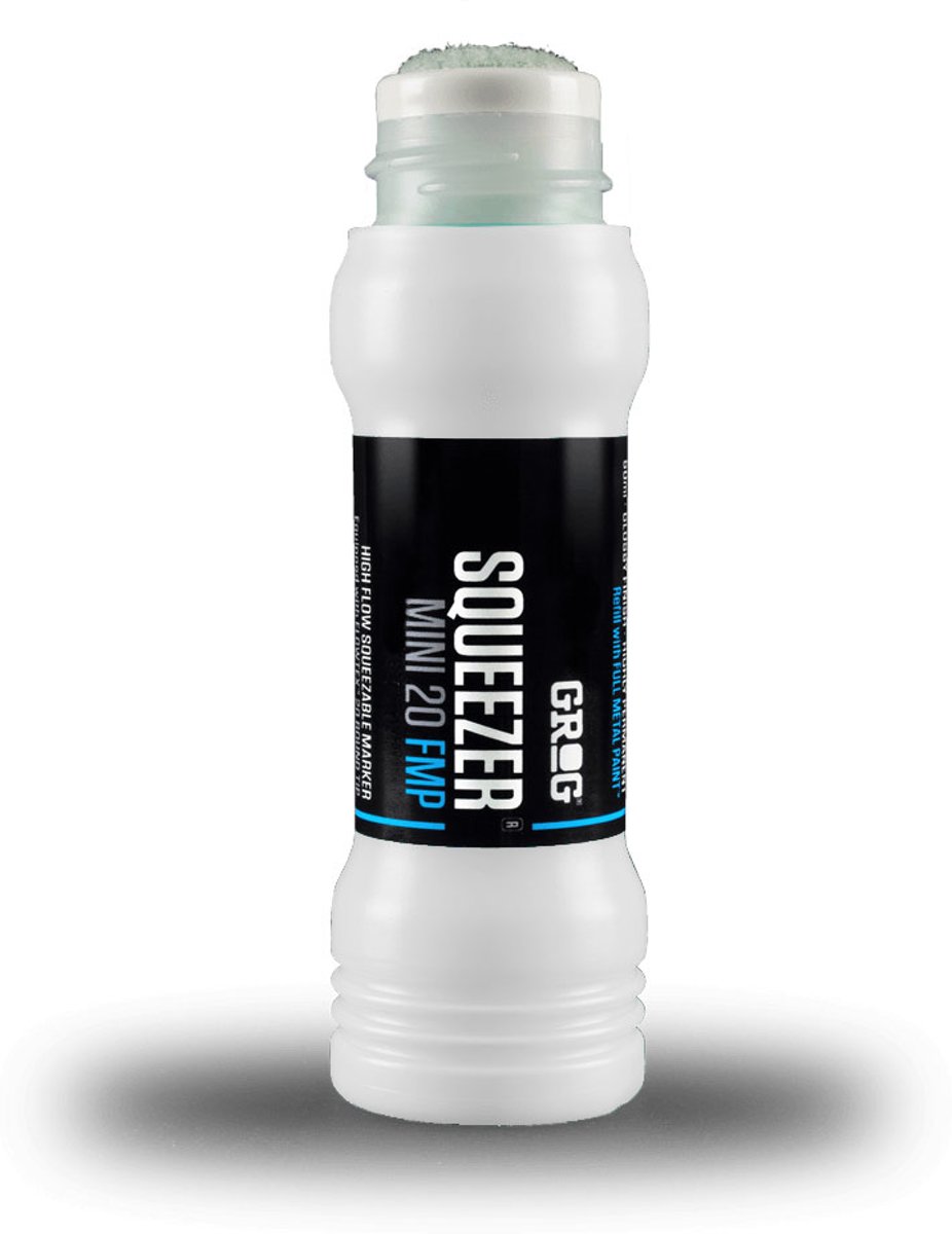 Grog Squeezer Paint Mini - Witte 20mm Squeezer Marker