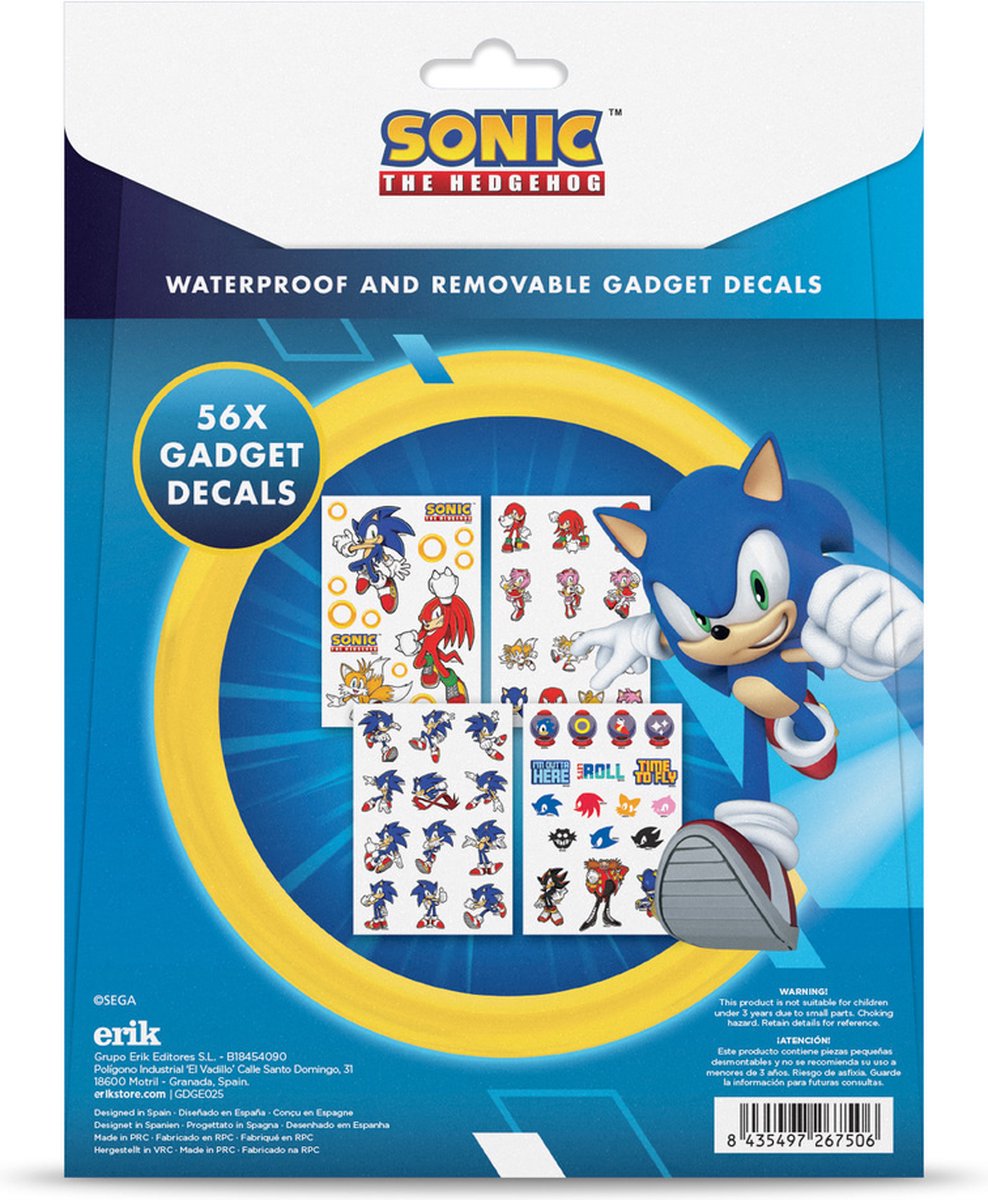 Sonic Gadget Stickers