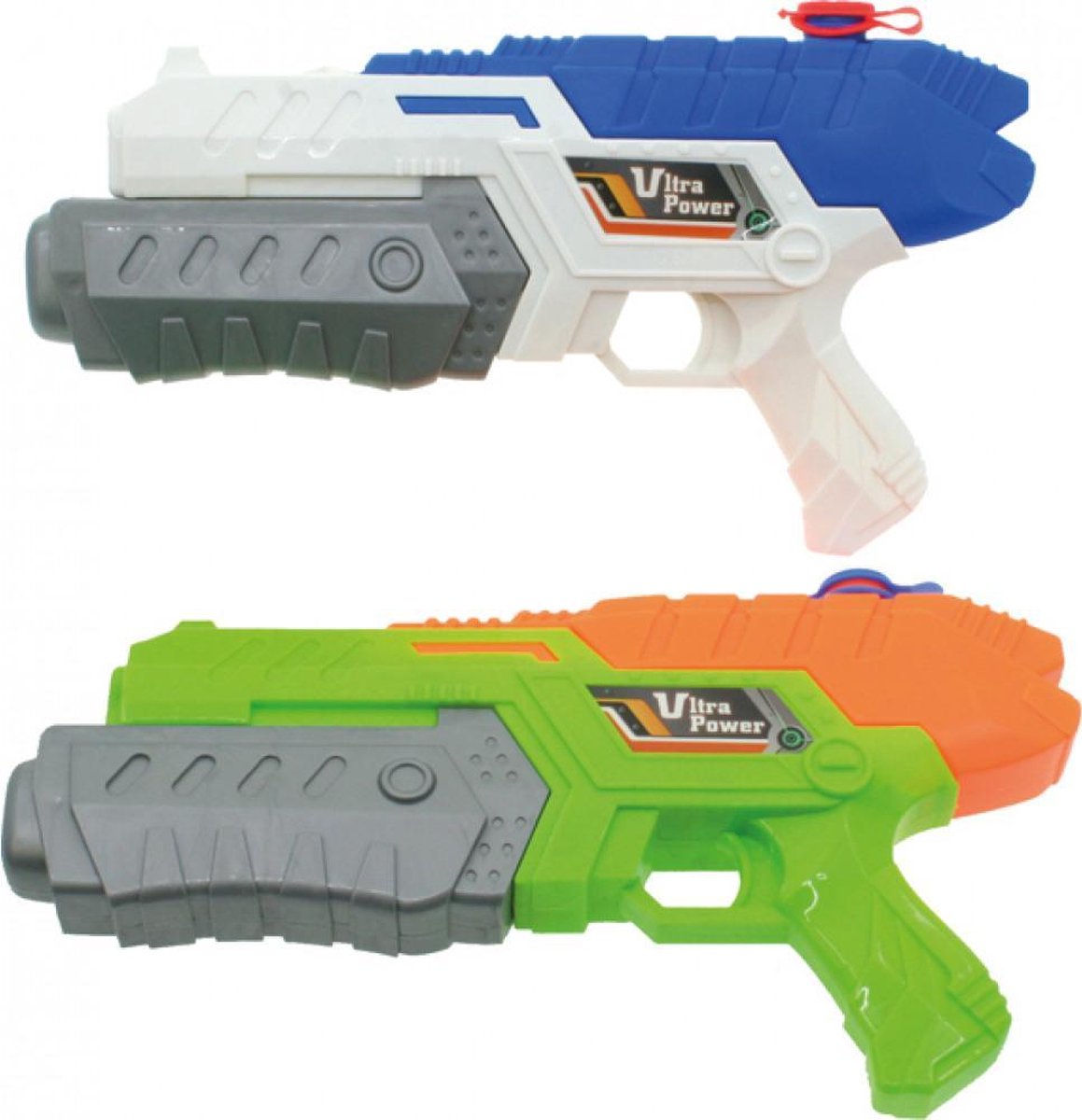 Waterpistool - Pumpgun - Super Soaker - 32cm - 2 kleuren