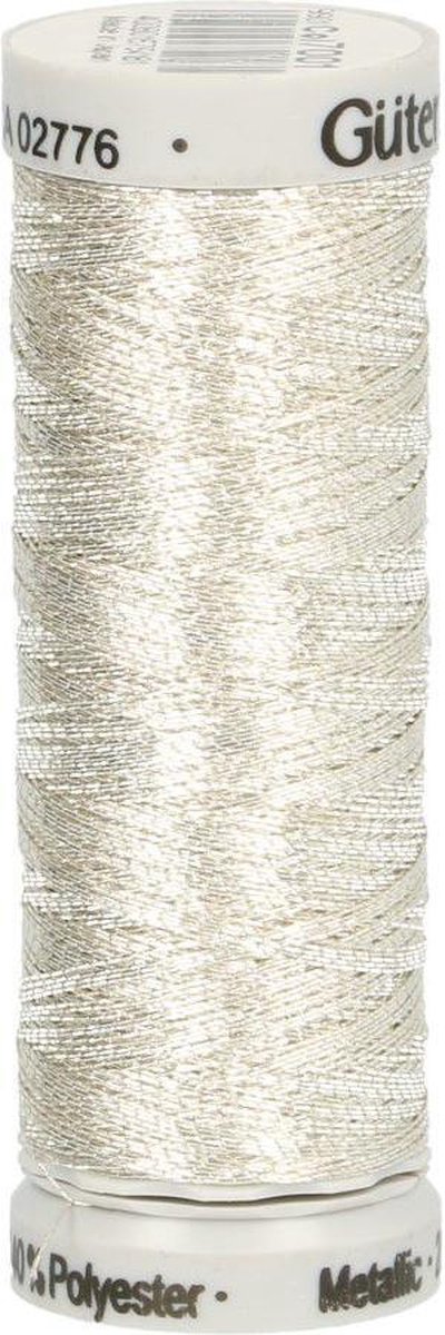 Gutermann Sulky Metallic zilver 7001 200 meter