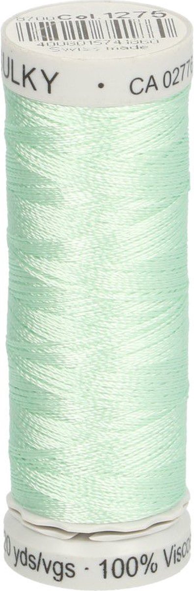 GÜTERMANN SULKY RAYON NR.40 2 ROLLETJES X 200M - 1275 BLAUW GROEN