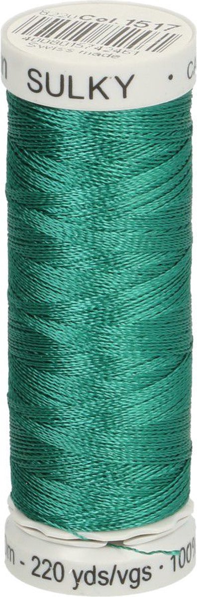 GÜTERMANN SULKY RAYON NR.40 2 ROLLETJES X 200M - 1517 GROEN