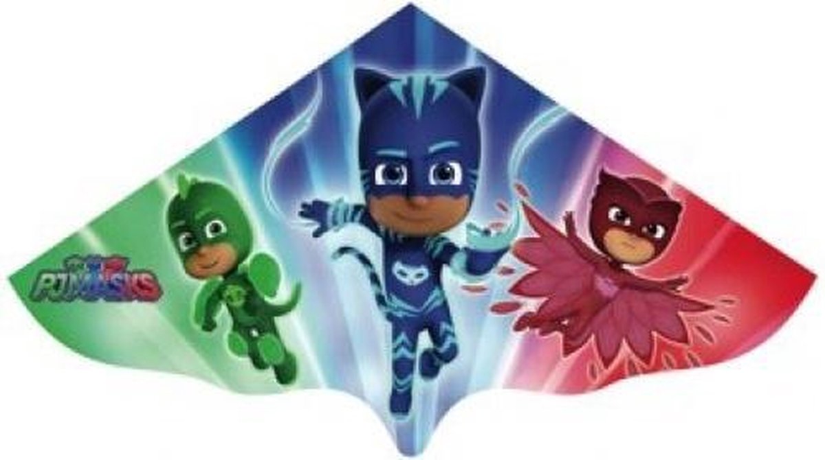 eenlijnsvlieger PJ masks 115 x 63 cm