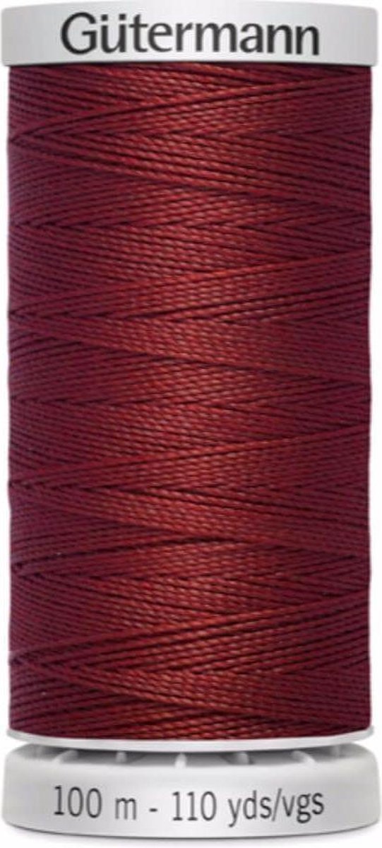 Gutermann Super Sterk Garen 100 Mtr. Col. 221 Rood.