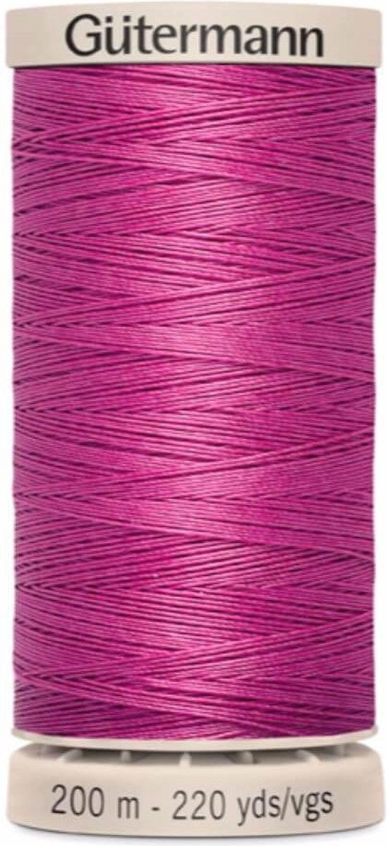 Gütermann handquiltgaren 100% katoen 200 meter kleur 2955 Roze