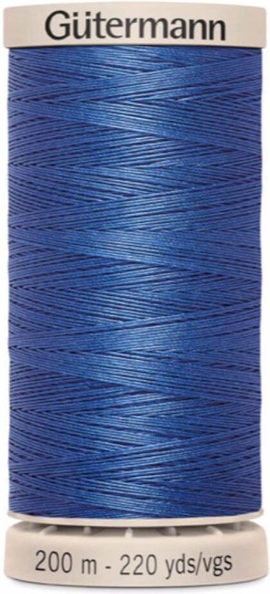 Gütermann handquiltgaren 100% katoen 200 meter kleur 5133 blauw