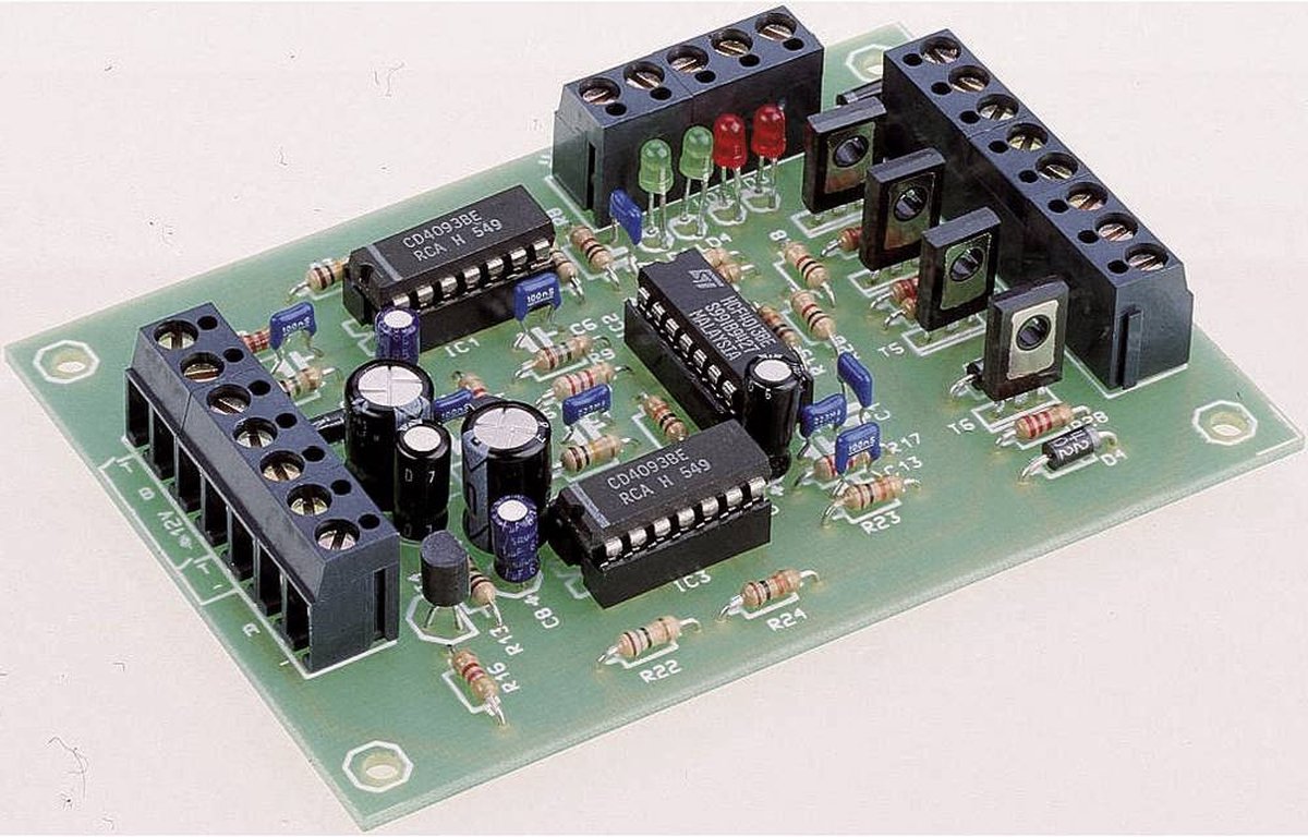 Wisselbesturing met één knop H-Tronic Bouwpakket