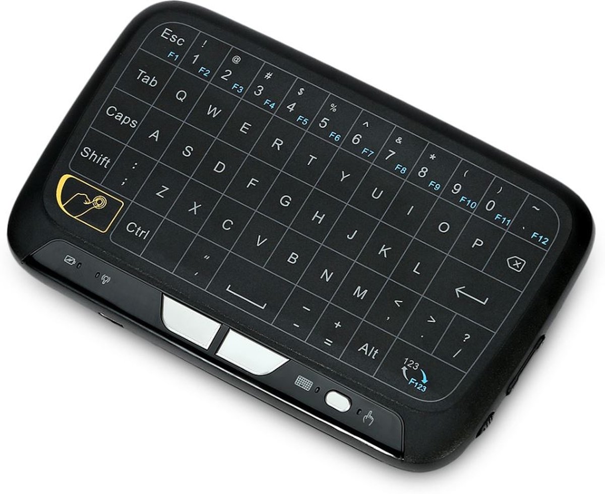 Mini draadloze touchpad en keyboard H18