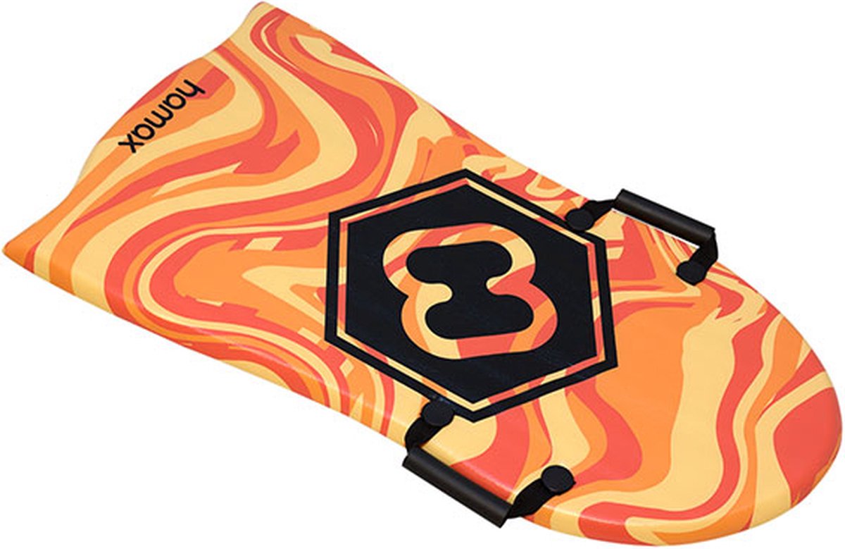Hamax Mini Surfer Sled Black Orange Polyethylene