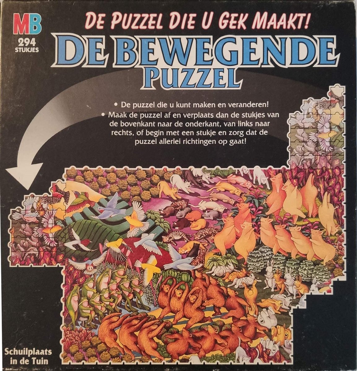 MB De Bewegende Puzzel 294 stukjes