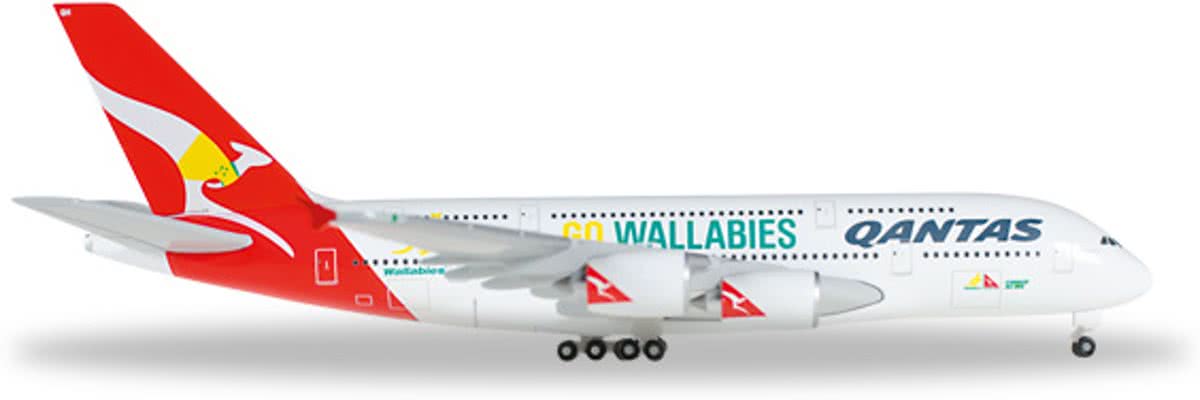 Airbus A380-800 Qantas Wallabies