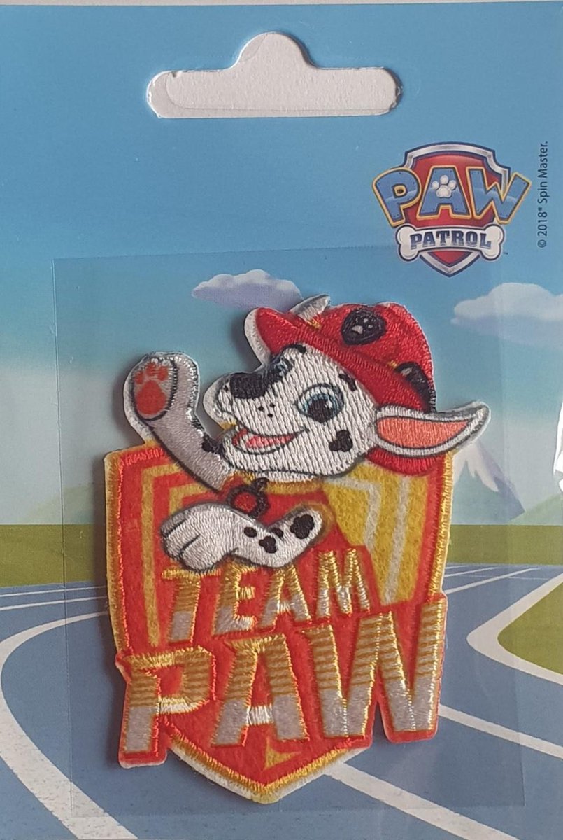 PAW PATROL - TEAM PAW - Serie 38828 - Stofembleem - HKM Textil - Spin master