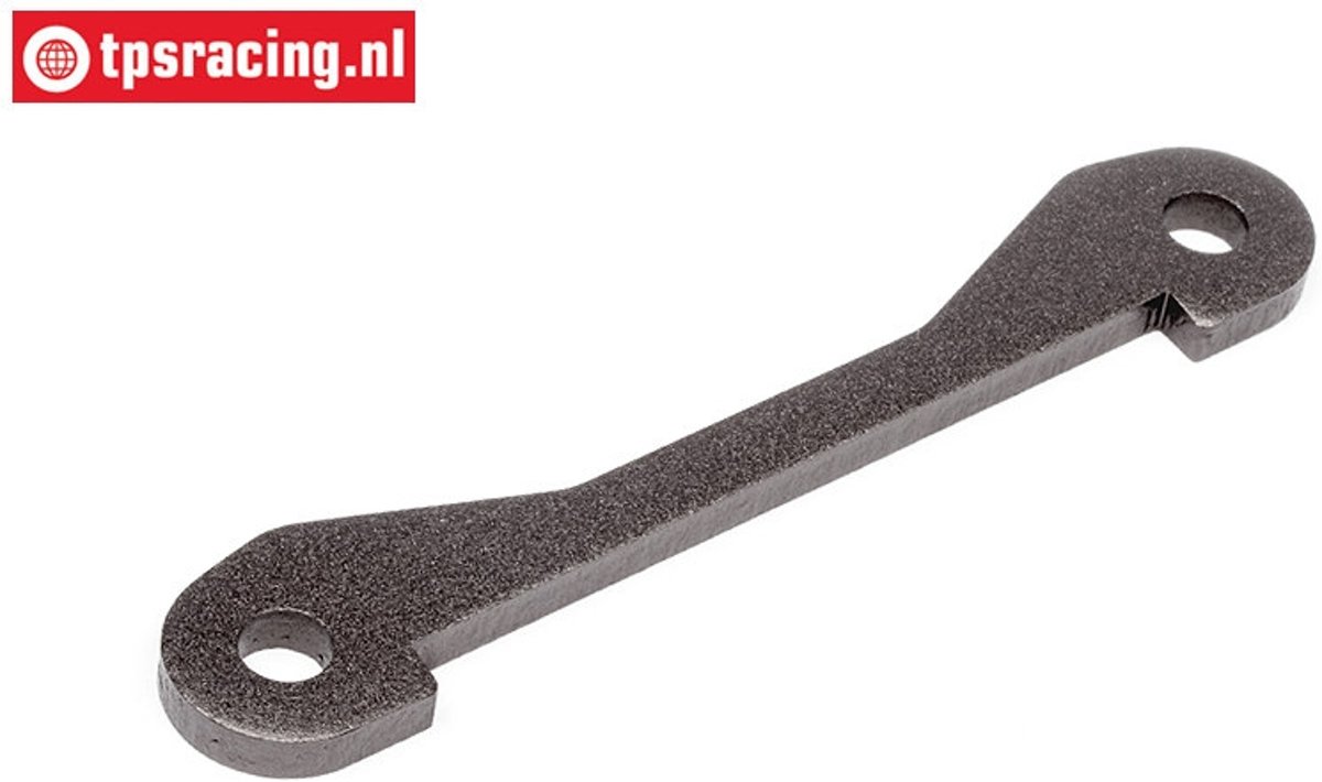 HPI102168 Draagarm pen strip achter onder B, Gun Metal, 1 st.