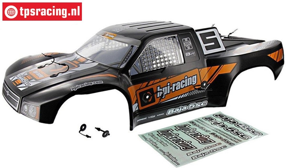 HPI110675 Kap Baja SC Zwart, Set