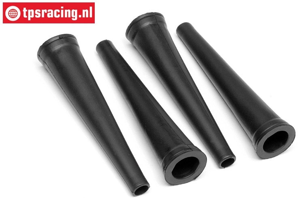 HPI86443 Schokdemper hoes achter, 4 st.