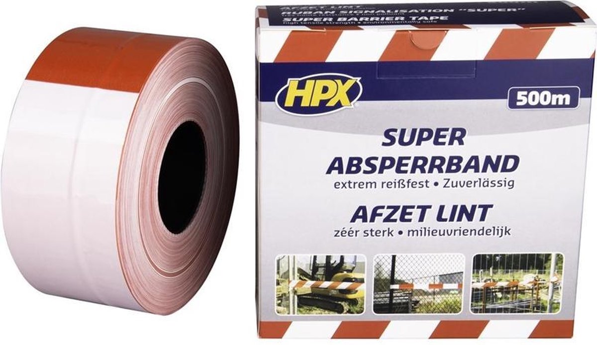   afzetlint - Super barrier - 80 mm x 500 m