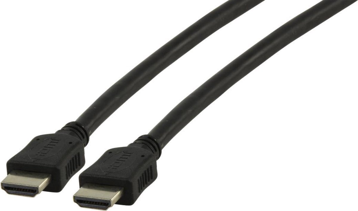 HQ - 1.2 HDMI kabel - 5 m - Zwart